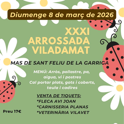 XXXI Arrossada popular - Viladamat 2026