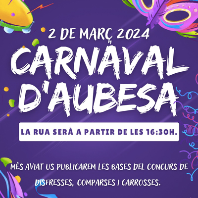 Carnaval d'Aubesa, 2024