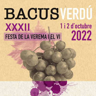 Bacus Verdú, Festa de la verema i el vi, Verdú, 2022