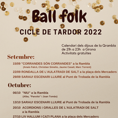 Ball Folk, QRambla, Girona, 2022