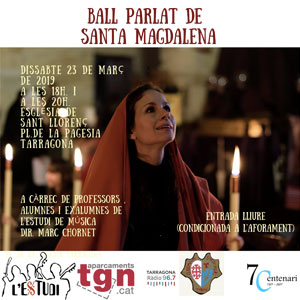 Ball parlat de Santa Magdalena a Tarragona, 2019