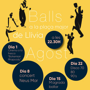 Balls a la plaça major de Llívia - 2019