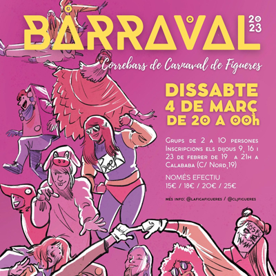 Barraval, Correbars de Carnaval de Figueres, 2023