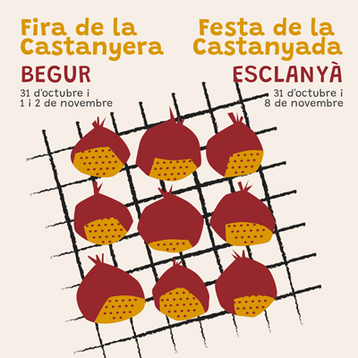 Fira de la Castanyera de Begur i Festa de la Castanyada a Esclanyà, 2025