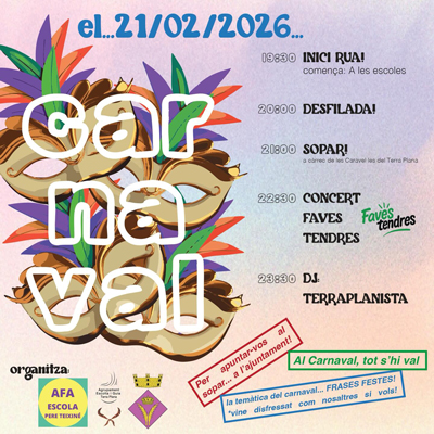 Carnaval a Belianes, 2026