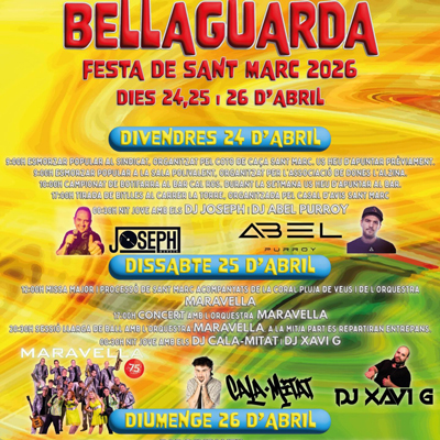 Festa Major de Bellaguarda, 2026