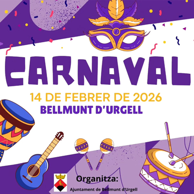 Carnaval de Bellmunt d'Urgell, 2026