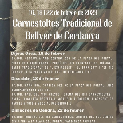 Carnestoltes de Bellver de Cerdanya, 2023