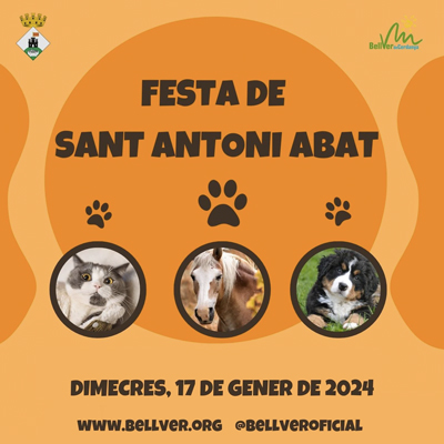 Festa de Sant Antoni Abat a Bellver de Cerdanya, 2024