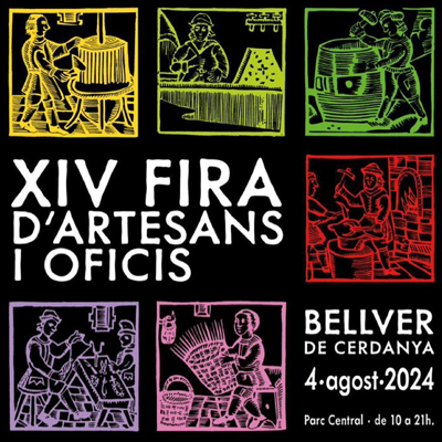 XIV Fira d'Artesans i Oficis de Bellver de Cerdanya, 2024