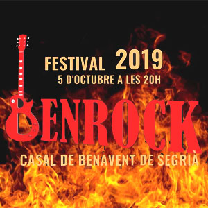 Festival Benrock, Benavent de Segrià, 2019