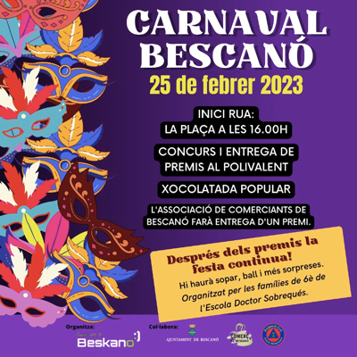 Carnaval de Bescanó, 2023