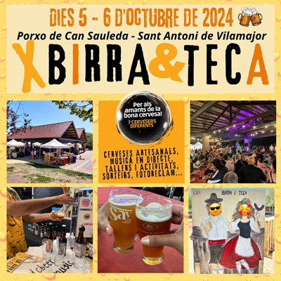 Fira Birra&Teca 2024, Sant Antoni de Vilamajor