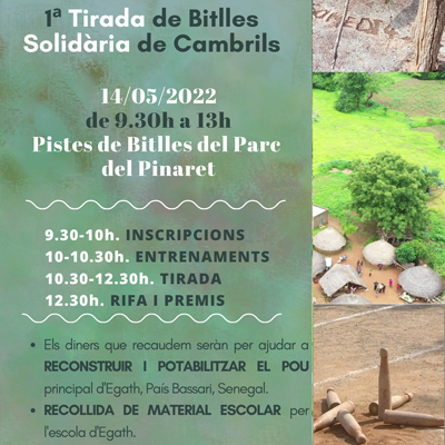 Tirada de Bitlles Solidària, Cambrils, 2022