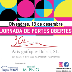 30è aniversari d'Arts Gràfiques Bobalà