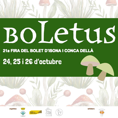 21a Boletus, Fira del Bolet d'Isona i Conca Dellà, 2025