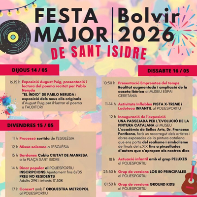 Festa Major de Bolvir, 2026