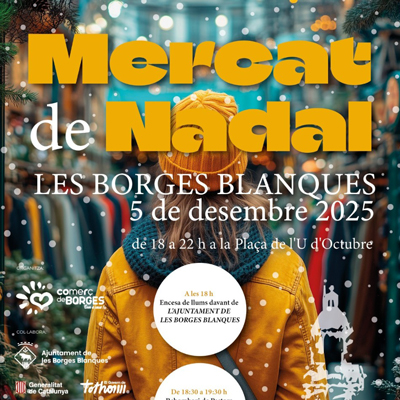 Mercat de Nadal de les Borges Blanques, 2025