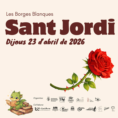 Sant Jordi a les Borges Blanques, 2026