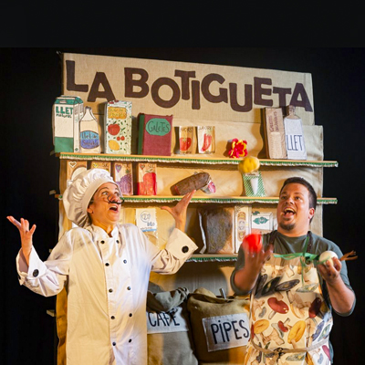 Espectacle familiar 'La botigueta' de Tanaka Teatre