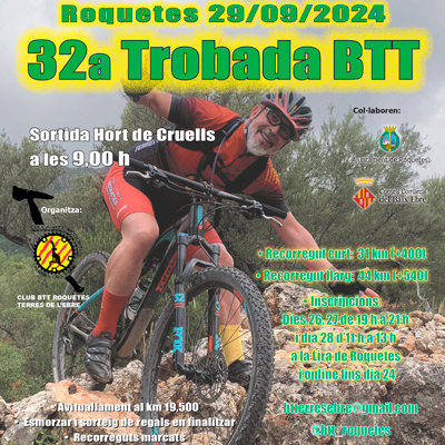 32a Trobada BTT - Roquetes 2024