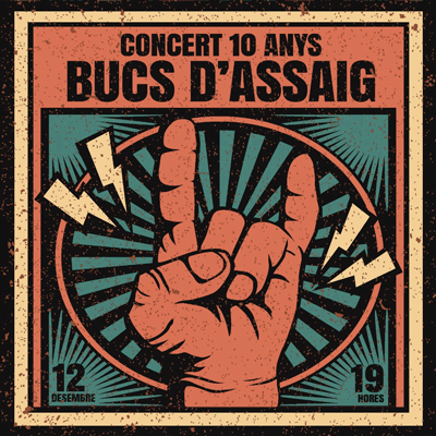 Concert 10 anys dels Bucs d'Assaig, Reus, 2020