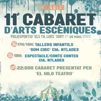 Cabaret d'arts escèniques a Sort de Les Ntelades, 2022