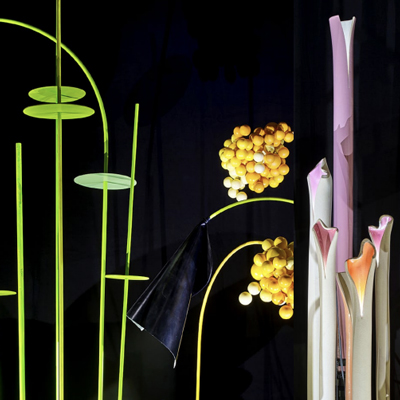 Instal·lació 'Flors i viatges' de Cabosanroque