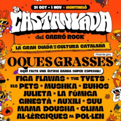 La Castanyada del Cabró Rock, 2025, Cabró Rock, 