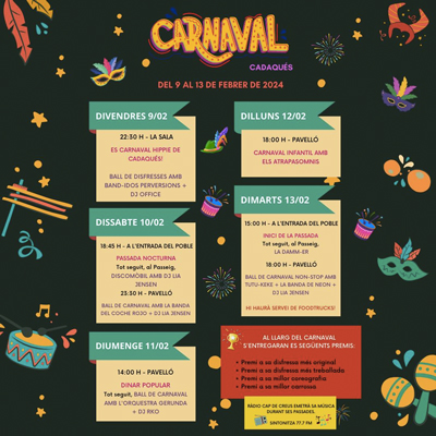 Carnaval de Cadaquès, 2024