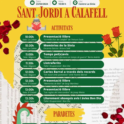 Sant Jordi a Calafell, 2024