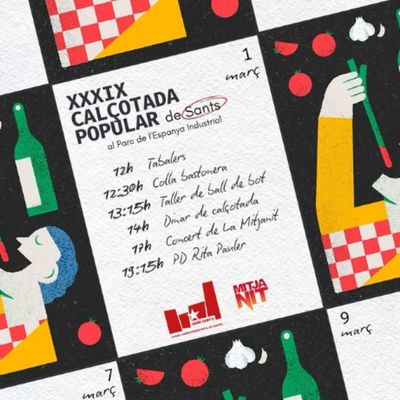 39a Calçotada Popular de Sants, Calçotada Popular de Sants, Sants, Barcelona, 2026