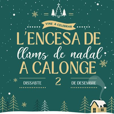 Encesa dels Llums de Nadal a Calonge, 2023