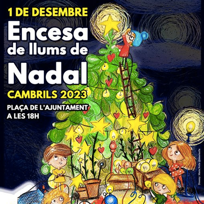 Encesa dels Llums de Nadal a Cambrils, 2023