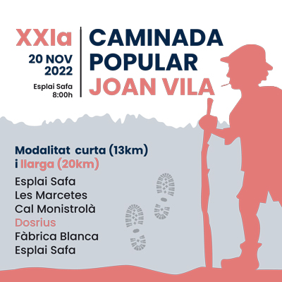 XXIa Caminada Popular Joan Vidal, Manresa, 2022
