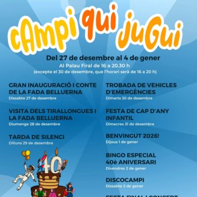 40è Campi qui jugui, Campi qui jugui