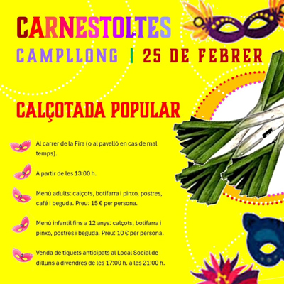 Carnestoltes de Campllong, 2024