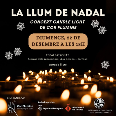 Concert 'Candle Light' del Cor Flumine, 2024