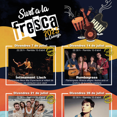 Festival Surt a la Fresca, La Canonja, 2023