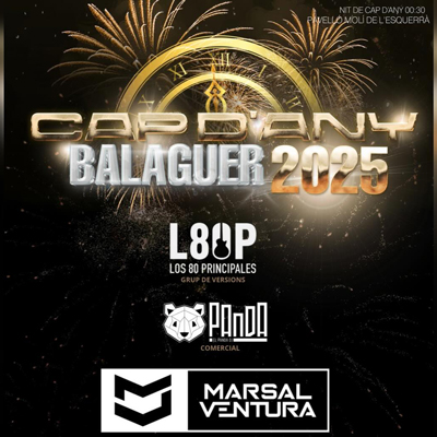 Cap d'Any a Balaguer, 2024