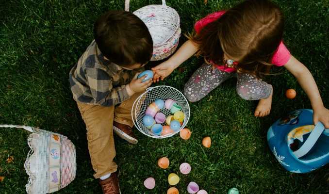 Ous de Pasqua, Setmana Santa