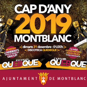 Cap d'Any a Montblanc, 2019 - 2020