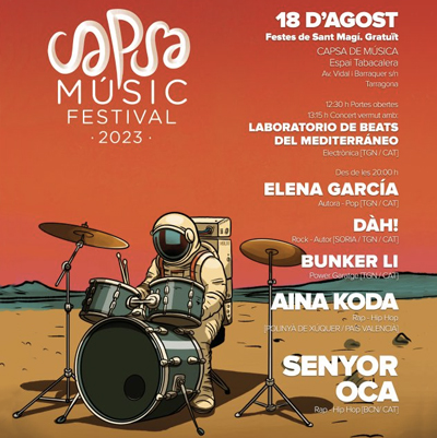 Capsa Music Festival, Associació de Músics de Tarragona (aMt), 2023