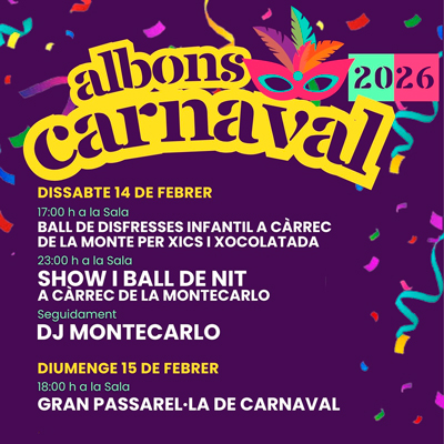 Carnaval - Albons 2026