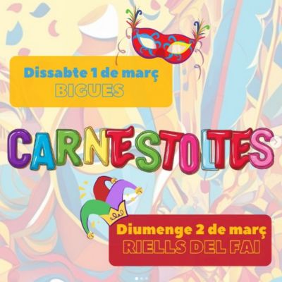 Carnestoltes a Bigues i Riells 2025, Carnestoltes a Bigues i Riells, Bigues i Riells, 2025, 