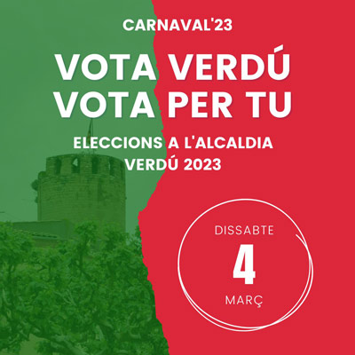 Carnaval electoral de Verdú 2023