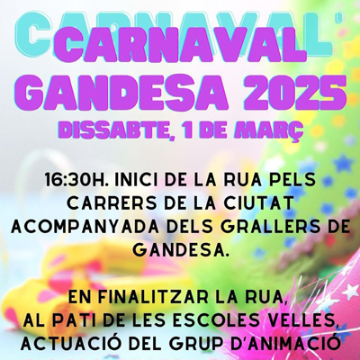 Carnaval de Gandesa, 2025