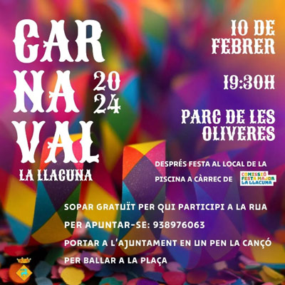 Carnaval a La Llacuna 2024