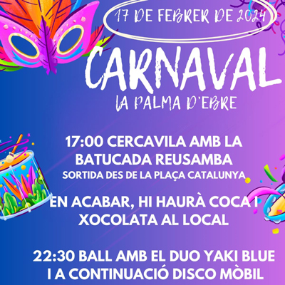 Carnaval - La Palma d'Ebre 2024