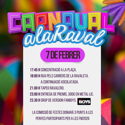 Carnaval - Raval de Cristo 2026